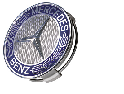 2011 Mercedes GLK-Class Wheel Hub Inserts (Laurel - blue) 6-6-47-0210