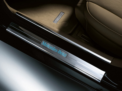 2009 Mercedes CLS-Class Illuminated Door Sill Panels 6-6-89-0094