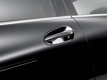 2012 Mercedes GLK-Class Chrome Door Handle Inserts 204-760-12-70