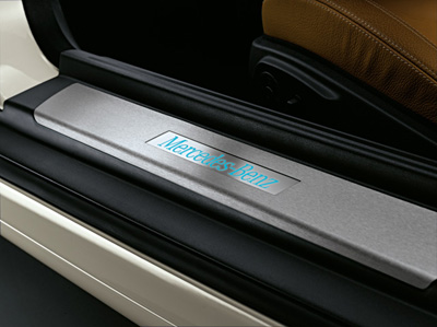 2010 Mercedes SLK-Class Door Sill Panels - Illuminated 6-6-89-0153