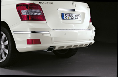 2015 Mercedes GLK-Class Chrome Strip - rear tailgate 204-740-02-22