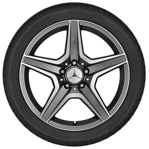 2012 Mercedes C-Class Coupe 18inch AMG 5-Spoke Wheel