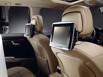 2012 Mercedes GLK-Class Rear-Seat Entertainment System Kit