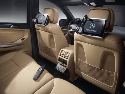 2012 Mercedes R-Class Rear-Seat Entertainment System 6-7-82-7002