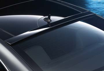 2013 Mercedes C-Class Coupe Roof Spoiler - primed 207-793-01-88