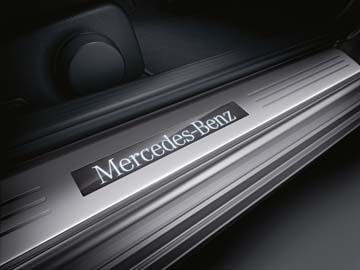 2013 Mercedes C-Class Coupe Illuminated Door Sills 204-680-55-35