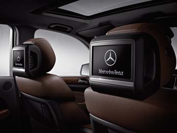 2014 Mercedes GL-Class Rear Seat Entertainment