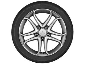 2017 Mercedes E-Class Coupe 18 inch 5-Twin Spoke Wheel