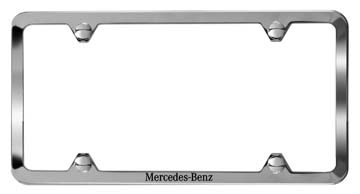 2017 Mercedes AMG GT Slimline Frame (Sleek Stainless steel) Q-6-88-0124