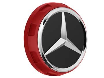 2016 Mercedes AMG GT Wheel Hub Inserts (AMG raised  000-400-09-00-3594
