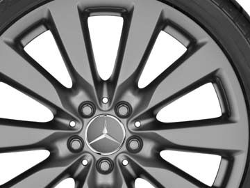 2017 Mercedes GLC-Class 19 inch 5-Twin Spoke Wheel 253-401-09-00-7X68