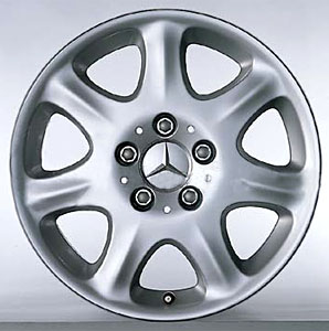 2002 Mercedes CL-Class 7-Spoke Wheel 6-6-47-0544