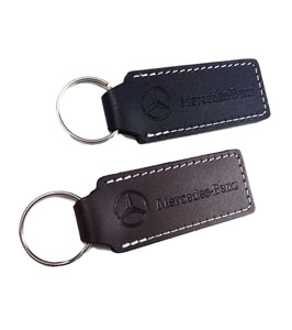 All Mercedes personal lifestyle accessories Genuine leather key ring