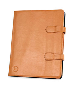 All Mercedes personal lifestyle accessories Tan leather i-Pad  AMHP060