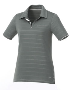All Mercedes Personal Lifestyle Accessories Ladies` textured stripe performance polo