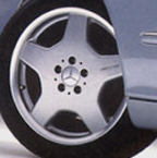 2002 Mercedes CLK-Class Convertible Amg Cast Wheel Style I