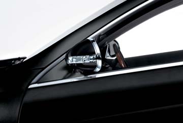2008 Mercedes CLS-Class Chrome Exterior Mirror Surrounds 6-6-88-1241