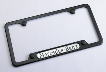 2011 Mercedes CLS-Class Slimline Frame (Black Powder Coat  Q-6-88-0007
