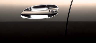2012 Mercedes CL-Class Chrome Door Handle Inserts 6-6-88-1265
