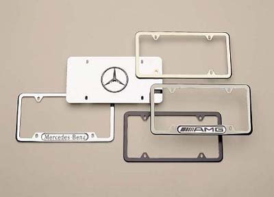 2013 Mercedes SLK-Class Slimline Frame (Satin stainless st Q-6-88-0101