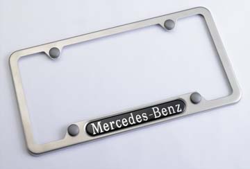 2012 Mercedes GLK-Class Mercedes-Benz Frame (Satin stainle Q-6-88-0100