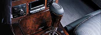 2005 Mercedes CL-Class Shift Knob - Wood and Leather
