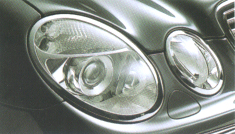 2008 Mercedes E-Class Wagon Chrome Headlamp Rings (Set Of  Q-6-69-0077