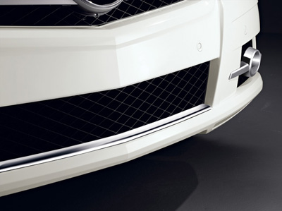 2010 Mercedes GLK-Class Chrome Strip - front spoiler 204-885-24-21