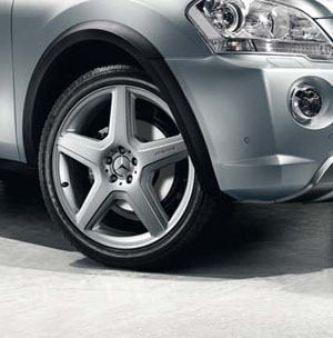 2012 Mercedes R-Class 21inch AMG 5-Spoke Wheel