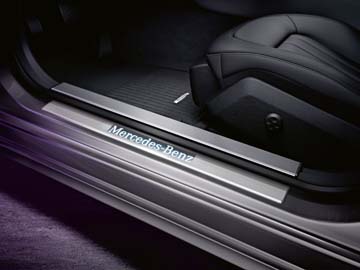 2014 Mercedes CLS-Class Illuminated Door Sill Panels