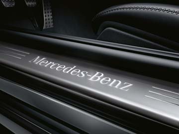 2013 Mercedes SLK-Class Door Sill Panels - Illuminated 172-680-23-35