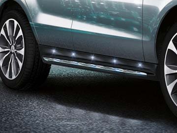 2014 Mercedes M-Class Lighting Kit for Running Boards 166-906-18-01