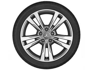 2015 Mercedes E-Class Coupe 18 inch 5-Double Spoke Wheel