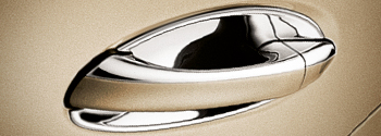 2011 Mercedes S-Class Chrome Door Handle Inserts 6-6-88-1266