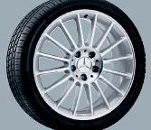 2008 Mercedes CLK-Class Coupe Style V  18inch Amg Multi-Spoke Wheel