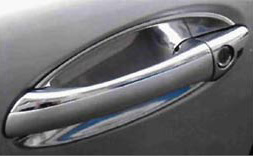 2003 Mercedes C-Class Wagon Chrome Door Handle Inserts Q-6-72-0001