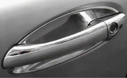 2007 Mercedes E-Class Sedan Chrome Door Handle Inserts 6-6-88-1239