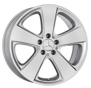 2007 Mercedes E-Class Sedan Mekbuda  18inch 5-Spoke Wheel